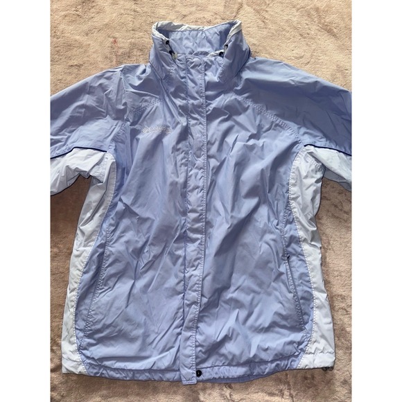 Columbia Core Interchange Women's Blue Coat Jacket 2 in 1 Size‎ XL - Picture 2 of 10